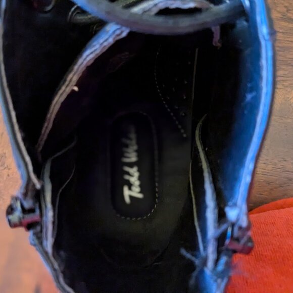 TODD WELSH BLACK BOOTS #032786/DAMIAN (NWOT) - Picture 6 of 8